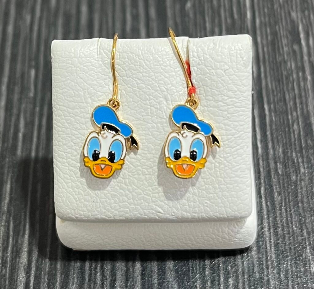Donald Duck Kids Earrings