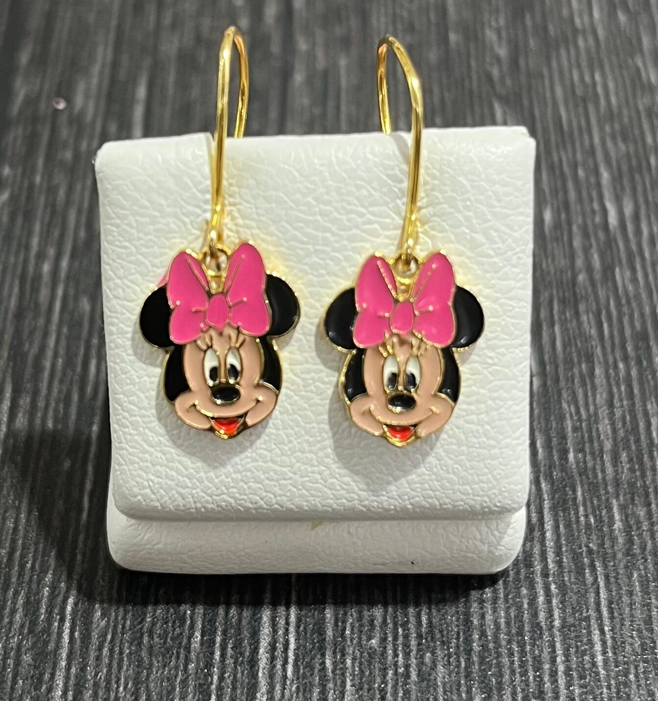Minnie Pink Kids Earrings