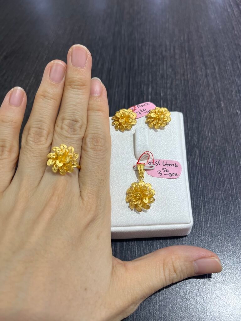 Dahlia Flower — All Size Ring